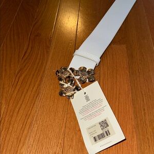 Sezane Nine Belt Smooth White - Size 90